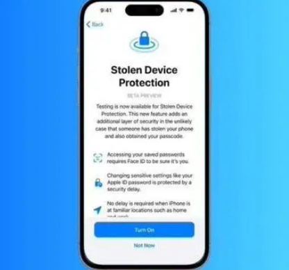 长兴苹果授权维修店分享被盗设备保护功能开启方法 