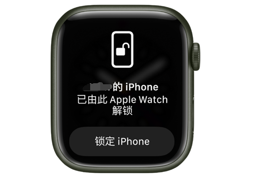 长兴苹果手机维修分享用 AppleWatch 解锁配备面容 ID 的 iPhone方法 