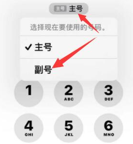 长兴苹果14维修店分享iPhone 14 Pro Max使用副卡打电话的方法 